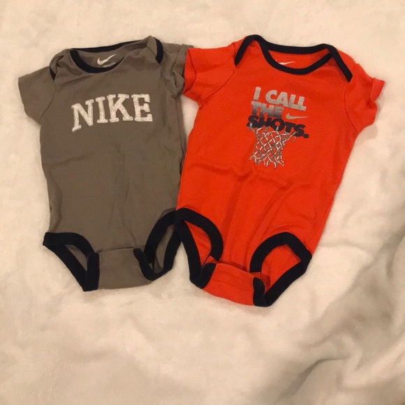 orange nike infant clothes